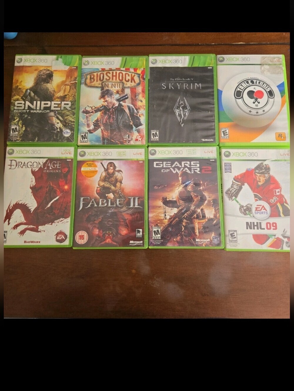 Xbox 360 Game Bundle Of 8- Tested And Working